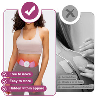 Appareil TENS sans fil personnalisable avec application et télécommande, 32 modes, stimulateur musculaire électronique EMS, masseur pour soulager les douleurs corporelles