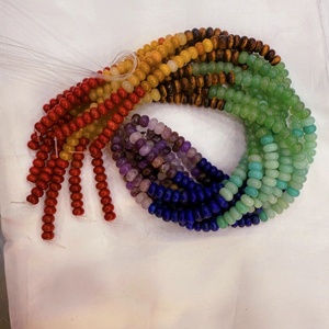 Hui Rui 5*8mm Rondelle <strong>Stone</strong> <strong>Beads</strong> Natural <strong>Stone</strong> 7 Chakra Healing <strong>Beads</strong> Diy Necklace Loose Abacus <strong>Stone</strong> <strong>Beads</strong> for Diy - Product Image 5