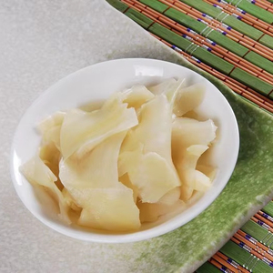 Meisei - Verduras Enlatadas al Estilo Japonés, Directamente de Fábrica, Fáciles de Preparar, Jengibre en Rodajas para Sushi - Product Image 1