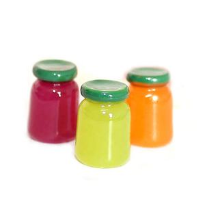 Abalorios de resina 3D con forma de tarro de mermelada y miel, cabujones, colgantes decorativos para la fabricación de joyas DIY, pendientes, manualidades y regalos - Abalorio de slime con forma de comida - Product Image 6