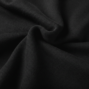 Pull à col en V pour homme avec logo personnalisé, pull en coton 100% GOTS à manches longues, tricot décontracté d'hiver pour homme - Product Image 6