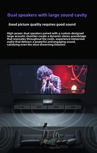 Changhong X7U <span class=keywords><strong>3D</strong></span> laser TV rạp hát tại nhà máy chiếu 4K siêu HD thông minh TV với 4500 Lumens rạp hát tại nhà máy chiếu - Product Image 2