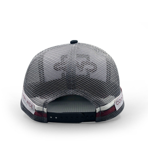 Mũ nón nhà máy OEM hai-tone 3D logo thêu lưới trở lại Trucker Hat Cap với thương hiệu in ấn dưới vành - Product Image 6