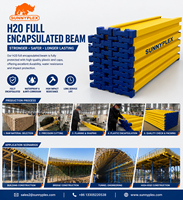 Viga H20 de Madera Encapsulada en Plástico Impermeable de Alta Resistencia para Sistema de Encofrado de Construcción