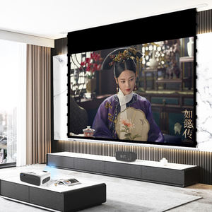180 inch chấp nhận 4K HD lớn Điện <span class=keywords><strong>Tab</strong></span> căng thẳng điều khiển từ xa Trần cơ giới màn hình chiếu - Product Image 5