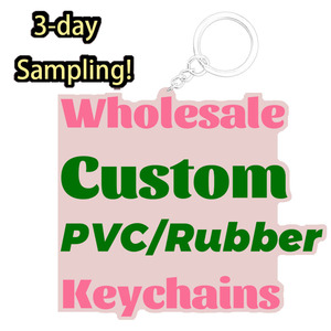 Tùy chỉnh tùy chỉnh tùy chỉnh <span class=keywords><strong>Silicone</strong></span> cao su PVC motel Made logo Kpop khuyến mại khách sạn hình xe BOBA Bóng Chày Móc Khóa - Product Image 2