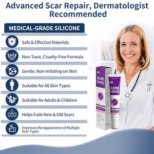 Gel de Silicona de Grado Médico y Láminas Semisólidas para <span class=keywords><strong>Cicatrices</strong></span> en Rostro, Cuerpo, Piernas, Brazos y <span class=keywords><strong>Cicatrices</strong></span> de Cesárea - Product Image 4