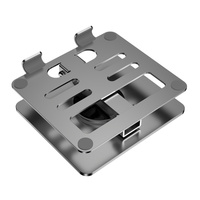 Support de tablette en métal rotatif 360 MT131 en alliage d'aluminium supportant fermement le réglage libre