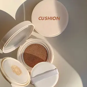 SPF 50 Private Label Moisture Cushion Liquid Foundation High Quality No Logo Customize Face Makeup Bb Cream Cushion Foundation