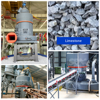 Machine de broyage de pierre ponce, de plâtre, de mica et de scories à haute efficacité pour la production de poudre micronisée, fournie directement par l'usine