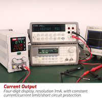 Fuente de Alimentación de CC Ajustable de la Serie TASI TDA, 30V 10A, 60V 5A, 100V 3A, Alta Precisión, 4 Dígitos, Fuente de Alimentación Variable para Laboratorio, CE