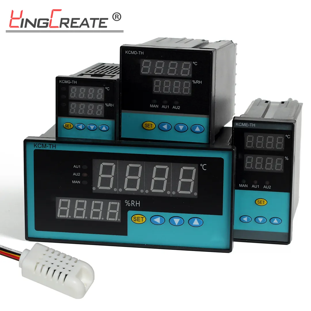 Temperature and Humidity Controller with RS485 MODBUS-RTU and OUTPUT relay contact
