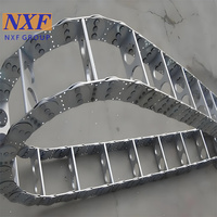 NXF 316/0Cr17Ni12Mo 2 Guide-câble électrique Porte-câble en acier Type pont en acier Chaîne à maillons de chaîne de traînée