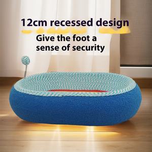 Rascador para Gatos Duradero y Sostenible en Forma de Cuadrado, de Franela, Cuerda y Sisal, Interactivo, para Uso en Interiores, <span class=keywords><strong>Protector</strong></span> de Muebles para Mascotas - Product Image 4