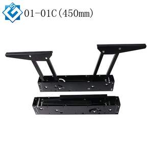 Meccanismo per Tavolo da Caffè Trasformabile in Tavolo da Pranzo, con Cerniera a Farfalla, Regolabile ed Estensibile - Product Image 2