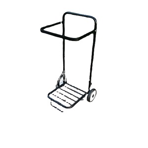 Utility <b>Cart</b> Steel Frame 440X475X950mm 2 Fixed Wheels Open Design Indoor Use Hand <b>Tool</b> <b>Cart</b> - Product Image 1