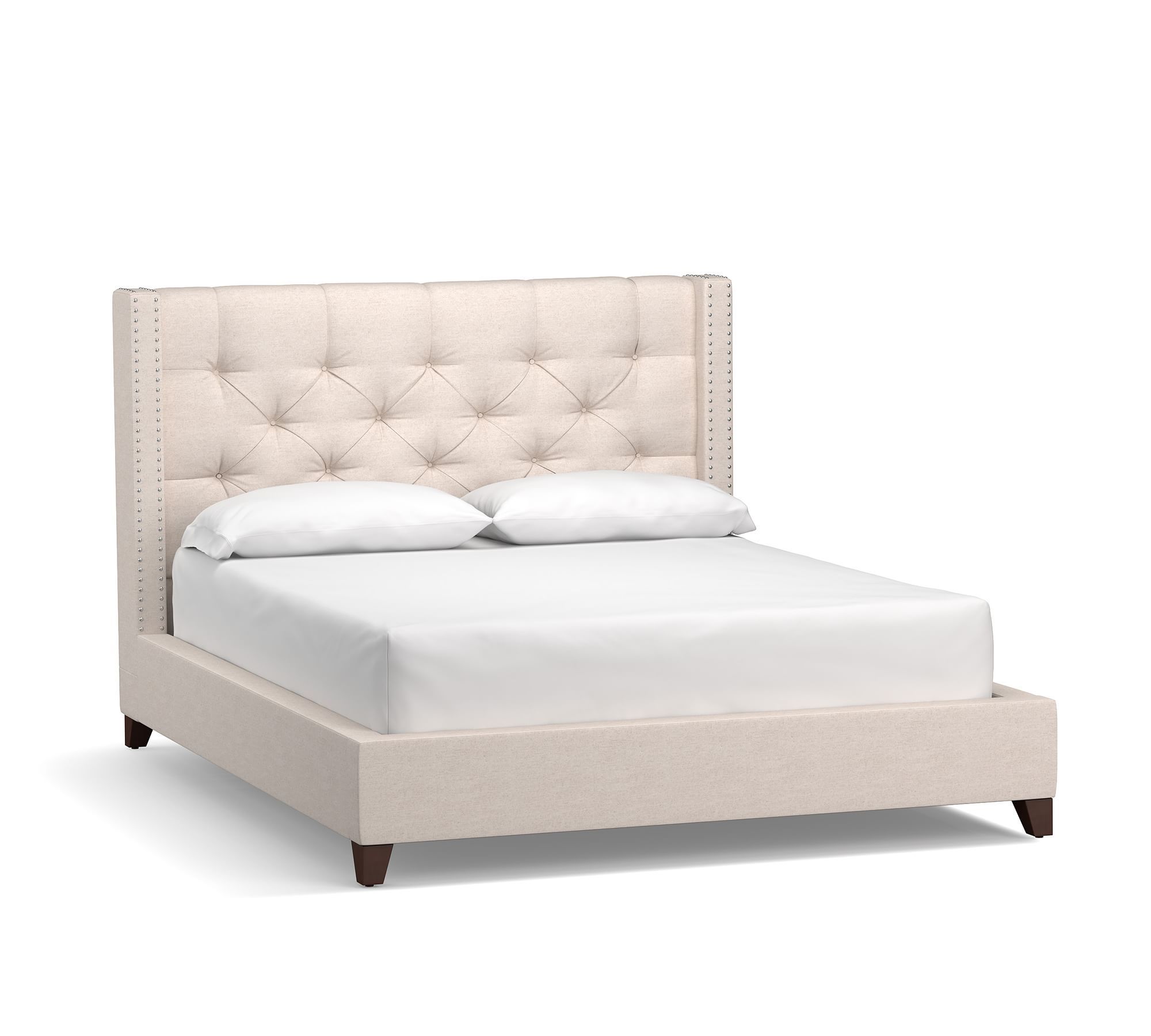 king bed kids bed bedroom furniture custom tufted upholstered bed