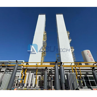 Usine d'oxygène liquide cryogénique 100-150 tonnes par jour 99,6 % O2 pour l'approvisionnement en gaz industriel régional