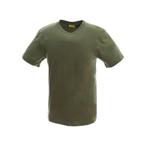 T-shirts en jersey 180g 100% coton vert olive uni, anti-boulochage, teints, vierges, personnalisables pour impression, vente en gros - Product Image 2