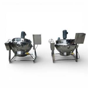 Marmite de cuisson industrielle à vapeur à double enveloppe de 200 litres - Product Image 3