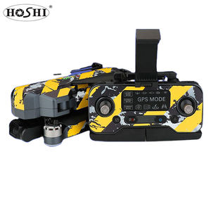 Autocollant en PVC coloré HOSHI pour drone <span class=keywords><strong>SJRC</strong></span> F11 / <span class=keywords><strong>F11S</strong></span> 4K Pro, ensemble complet de décalcomanies pour télécommande, film de camouflage, skins de protection pour drone - Product Image 1