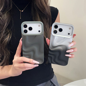 เคสสำหรับ <span class=keywords><strong>iPhone</strong></span> 17 ลายไล่สีแบบไม่สม่ำเสมอ 3 มิติ ลายพับย่น ป้อง<span class=keywords><strong>กัน</strong></span>การกระแทก ผลิตจาก TPU สำหรับ <span class=keywords><strong>iPhone</strong></span> 14 15 16 17 <span class=keywords><strong>Pro</strong></span> <span class=keywords><strong>Max</strong></span> - Product Image 2
