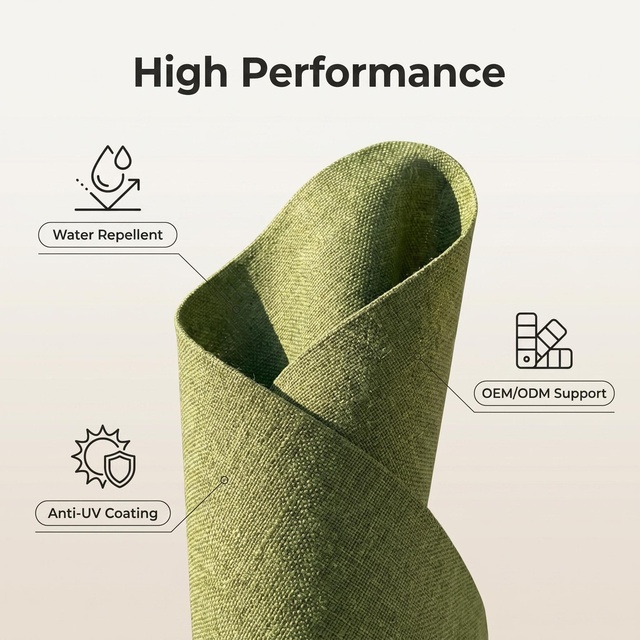 Wholesale Olefin Upholstery Fabric Waterproof UV Resistant All Weather for Outdoor Sofa and Lounge Chair