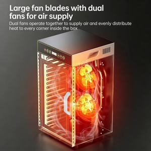 Déshydrateur alimentaire intelligent à séchage à l'air, écran tactile couleur, pour fruits et légumes domestiques - Product Image 5