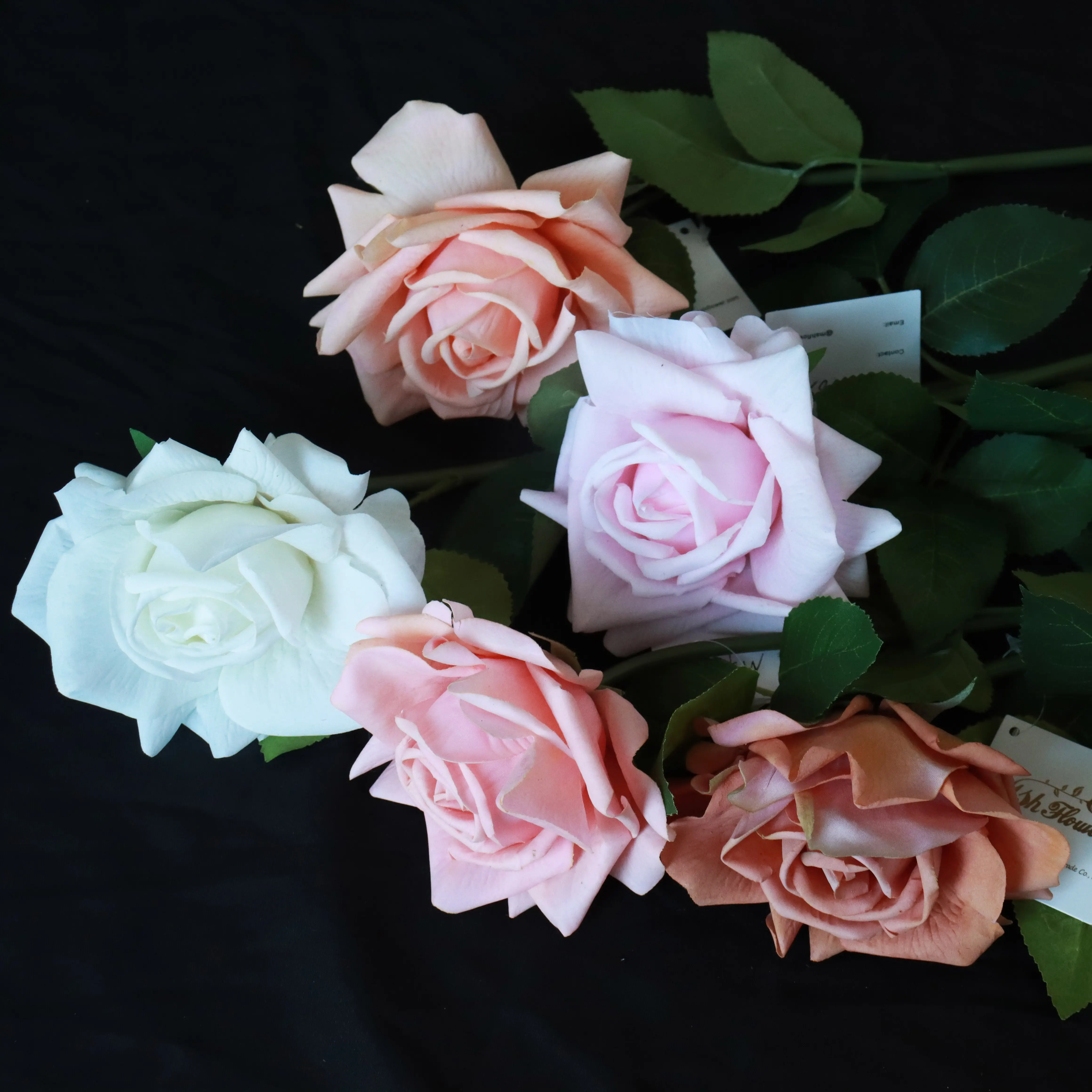 M485 Свадебный букет искусственных роз Flores Artificiales высококачественный Шелковый цветок розы стебель латексные розы