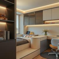 Plateforme Tatami Artisanale Zen, Mobilier de Sommeil à Profil Bas et Sûr pour Salle de Thé Japonaise et Espace de Méditation Privé