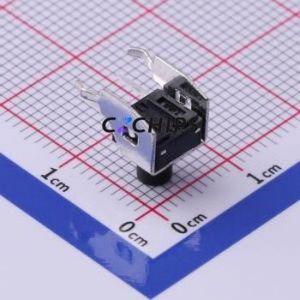 TS-1038-A8B3-D2 Tactile Switch Through hole,6x6mm Switch Single Pole Single Throw Round Button 2.5N Right Angle Insert - Product Image 2