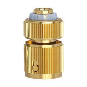 Guoma Ruixiang Copper Alloy <b>Quick</b> Connect Water <b>Connector</b> 12mm Lock Type For Car Wash Water Hose - Product Image 4