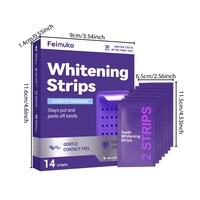 Kit Pemutih Gigi Premium Smile Strips 14 Lembar Bebas Sensitivitas, Laris Manis, Solusi Pemutih Harga Pabrik