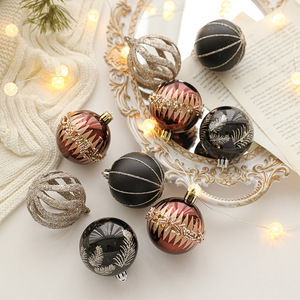 Luxury Glitter Xmas Balls Gift <b>Box</b> <b>Christmas</b> Tree Decor Glitter Shatterproof Plastic Baubles Hanging <b>Christmas</b> Ball Ornaments - Product Image 5