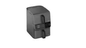 Friteuse à air numérique double cœur haut de gamme, grande capacité, multifonctionnelle, personnalisée, allemande, sans huile, argentée - Product Image 5