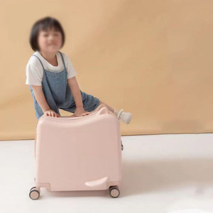 Borse da <span class=keywords><strong>viaggio</strong></span> per <span class=keywords><strong>bambini</strong></span> graziose ABS bagaglio leggero Spinner 18 pollici bagaglio a mano valigie con sedile per <span class=keywords><strong>bambini</strong></span> - Product Image 6