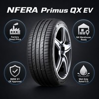 Pneu de voiture électrique NFERA Primus QX EV ultra-performant, équilibré pour la conduite sur route sèche et humide, faible résistance au roulement, autonomie étendue, confort silencieux