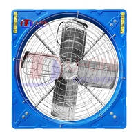 Ventilador colgante para casa de vaca a precio barato, ventilador de escape de flujo de aire grande para casa de vaca