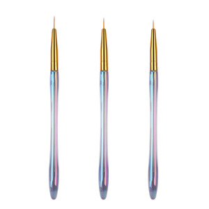 Pinceau à ongles en acrylique ultra-fin coloré pour la peinture <span class=keywords><strong>sur</strong></span> ongles et la sculpture florale - Product Image 6