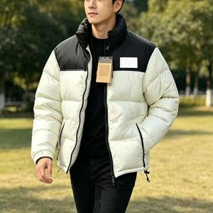 Chaquetas de Invierno para <span class=keywords><strong>Hombre</strong></span>, Marca <span class=keywords><strong>North</strong></span>, Diseño Personalizado, Chaqueta Corta Acolchada de Lujo para <span class=keywords><strong>Hombre</strong></span>, Cortavientos con Cierre y Protección Facial - Product Image 2