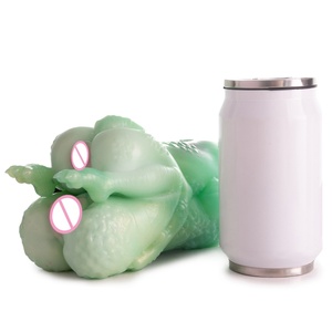 2026 Wholesale 2 in 1 Unique Colorful Portable Soft Male <b>Masturbator</b> Stroker for Man Male Masturbation Toy - Product Image 4