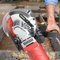 Machine à rainurer électrique industrielle de 4800W pour couper les barres d'acier en béton, plancher de ciment et mur de briques en mousse