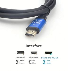 OEM Factory 3M High-Speed HDTV 2.0 <b>Cable</b> 4K 1080p 60Hz <b>for</b> Audio & Video Connections - Product Image 2