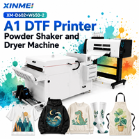 Imprimante DTF XM A1 avec deux têtes d'impression I3200, imprimante à transfert direct sur film pour l'impression textile, entreprise d'impression sur vêtements, OEM ODM