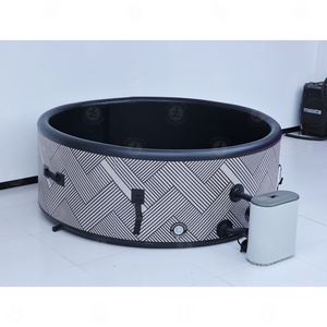 Bain à remous <span class=keywords><strong>gonflable</strong></span> portable, jacuzzi classique, <span class=keywords><strong>spa</strong></span> à bulles, baignoire pour 4 à 6 personnes, bain à remous <span class=keywords><strong>gonflable</strong></span> classique - Product Image 3