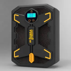 Compresseur d'air numérique Portable, 12 v, pour roues, pompe à Air avec lumière Led, pour voiture, vélo, moto