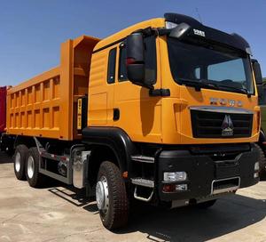 Nouveau <span class=keywords><strong>camion</strong></span> à benne basculante lourd Sinotruk HOWO Tx 340-400HP 6X4 10 roues <span class=keywords><strong>24</strong></span> <span class=keywords><strong>tonnes</strong></span> benne basculante diesel Euro 2 direction à gauche moteur Weichai - Product Image 1