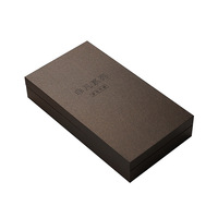 Boîte cadeau en papier rigide de haute qualité Tian Di avec logo de marque en relief, doublure intérieure en velours, boîte d'emballage pour étui de téléphone en métal de luxe