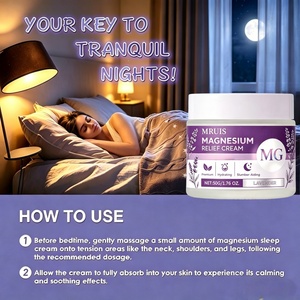 Crema de <span class=keywords><strong>Magnesio</strong></span> Premium de Marca Privada OEM, Loción de <span class=keywords><strong>Magnesio</strong></span> al por Mayor, Apoyo para el Sueño Nocturno, Relajación Corporal, Alivio Muscular y Articular - Product Image 6