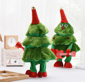 Muñeco de Árbol de Navidad Giratorio de 360 Grados con Música, Baile y Canto, Decoración <span class=keywords><strong>Navideña</strong></span> para el Hogar, Árbol de Navidad con Música LED y Baile - Product Image 3
